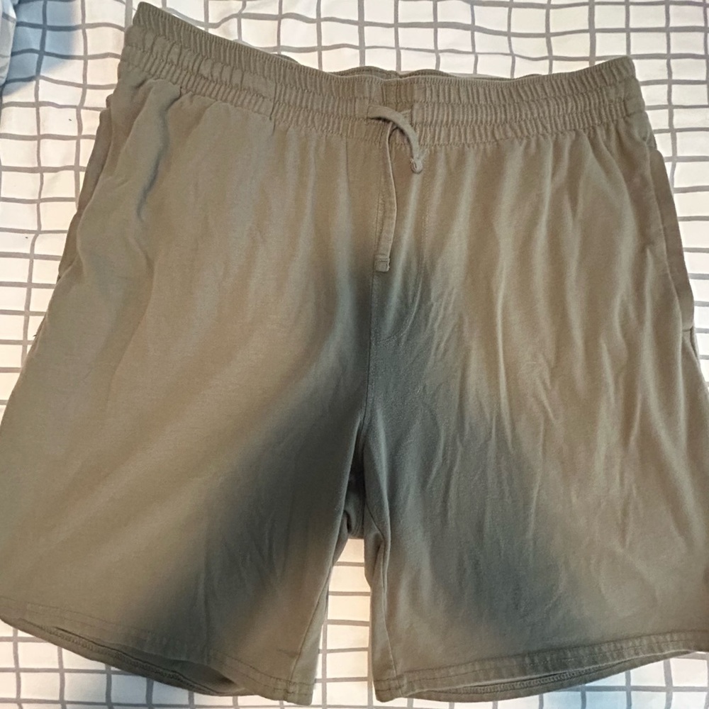 Old Navy Green Elastic Waist Shorts